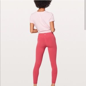 Lululemon Vintage Rose Aligns